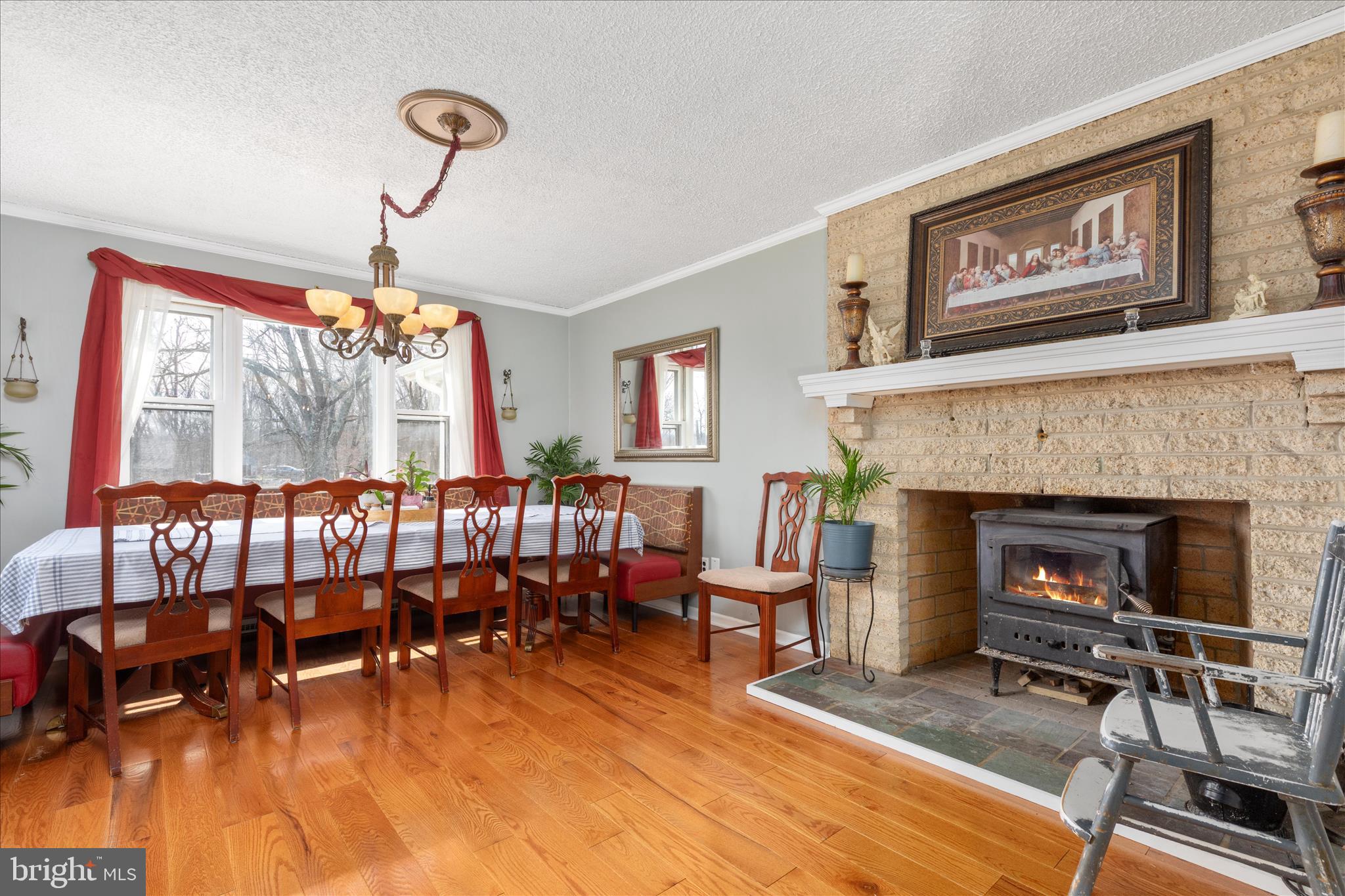 515 Old Fire Tower Road Capon Bridge, WV 26711 - Photo 23 of 117 Dining Room Wood/Coal Stove