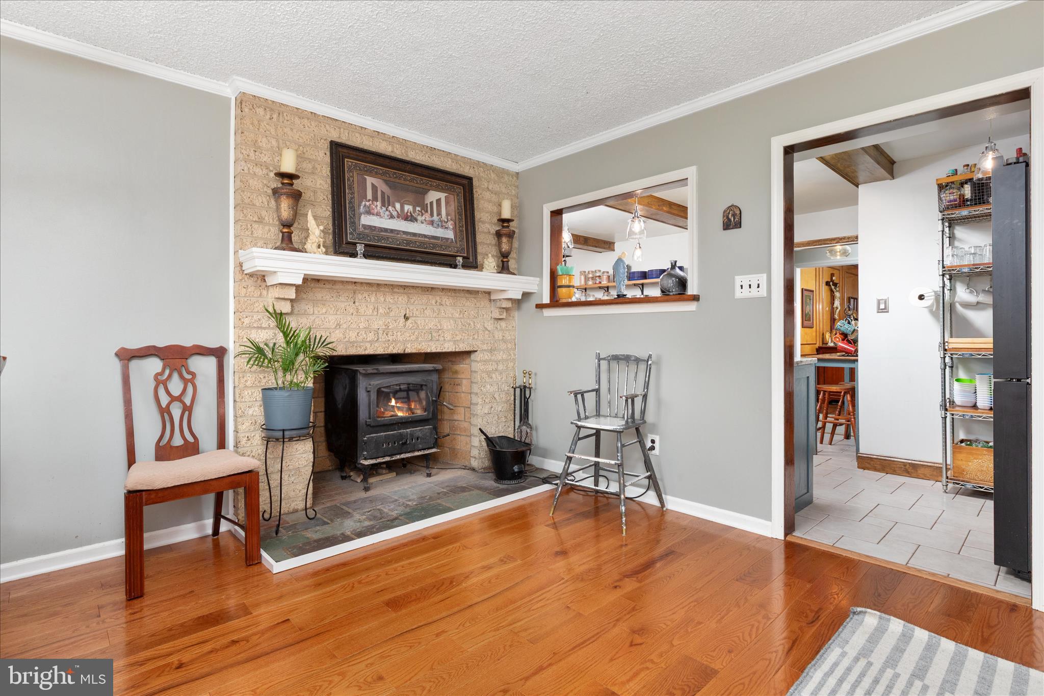 515 Old Fire Tower Road Capon Bridge, WV 26711 - Photo 24 of 117 Dining Room Wood/Coal Stove