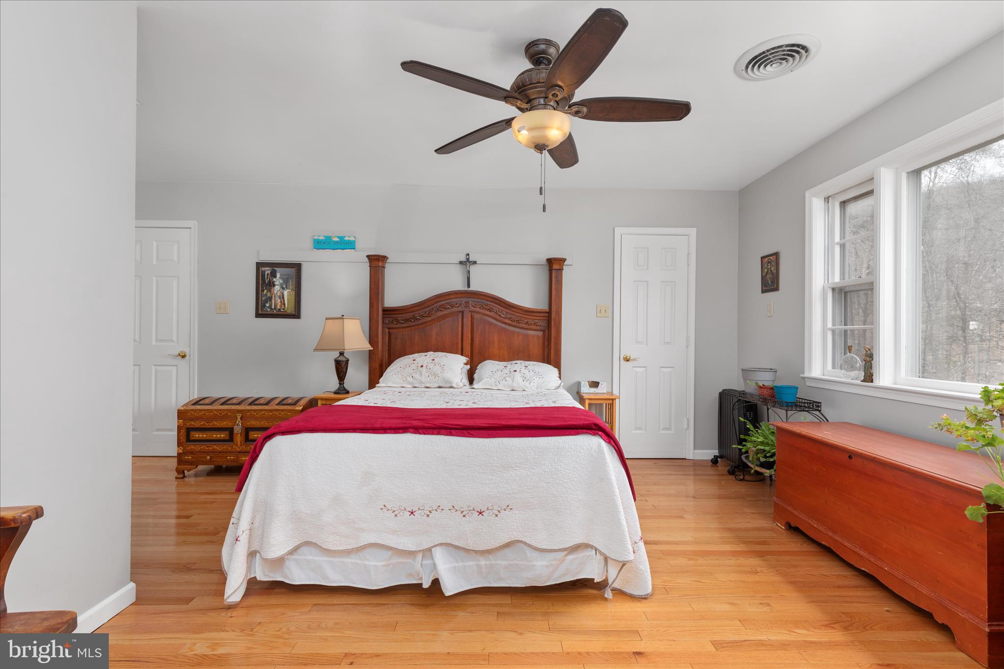 515 Old Fire Tower Road Capon Bridge, WV 26711 - Photo 51 of 117 Second Floor Bedroom with Half Bath