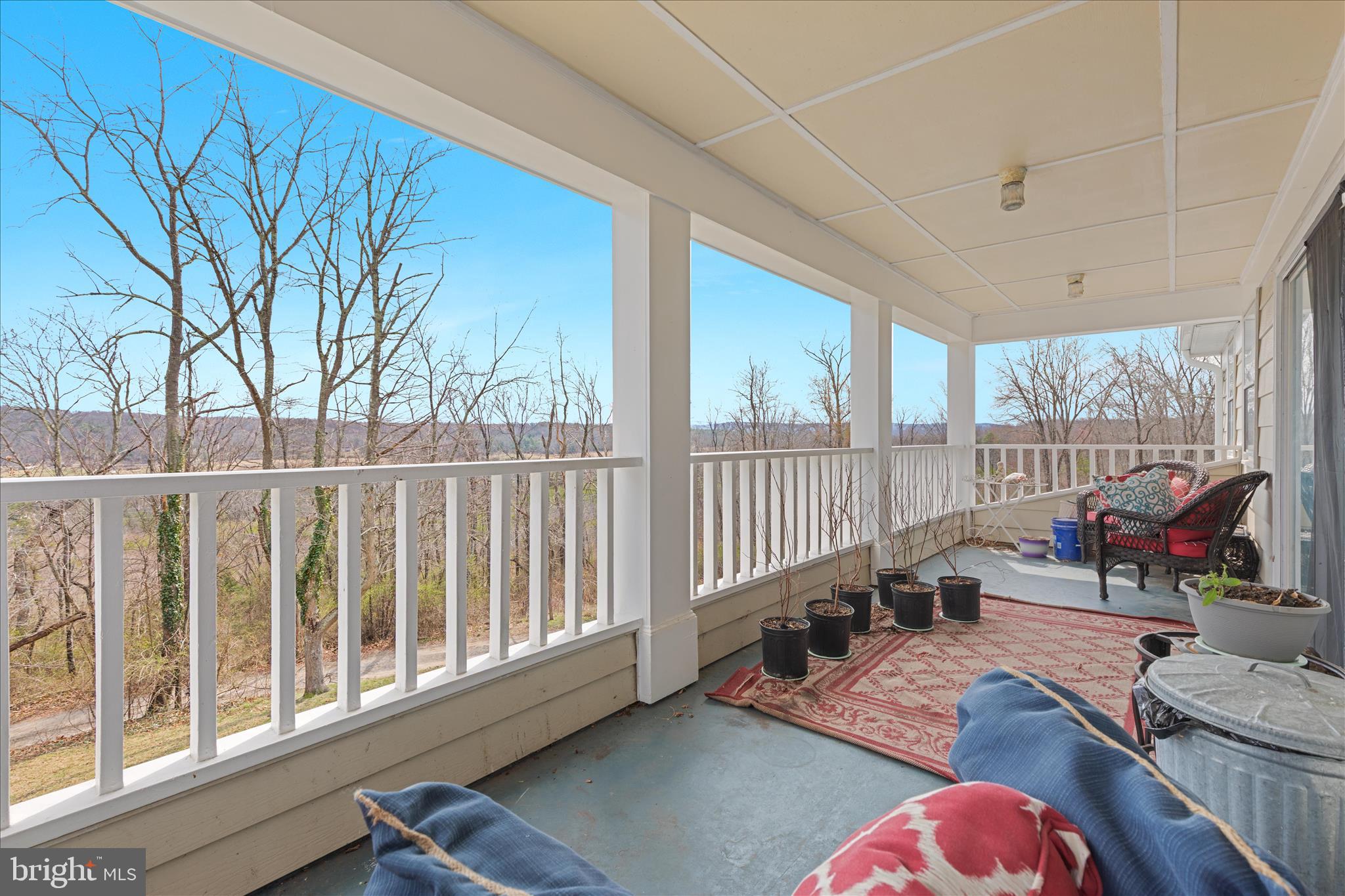 515 Old Fire Tower Road Capon Bridge, WV 26711 - Photo 58 of 117 Second Floor Porch Amazing Views!