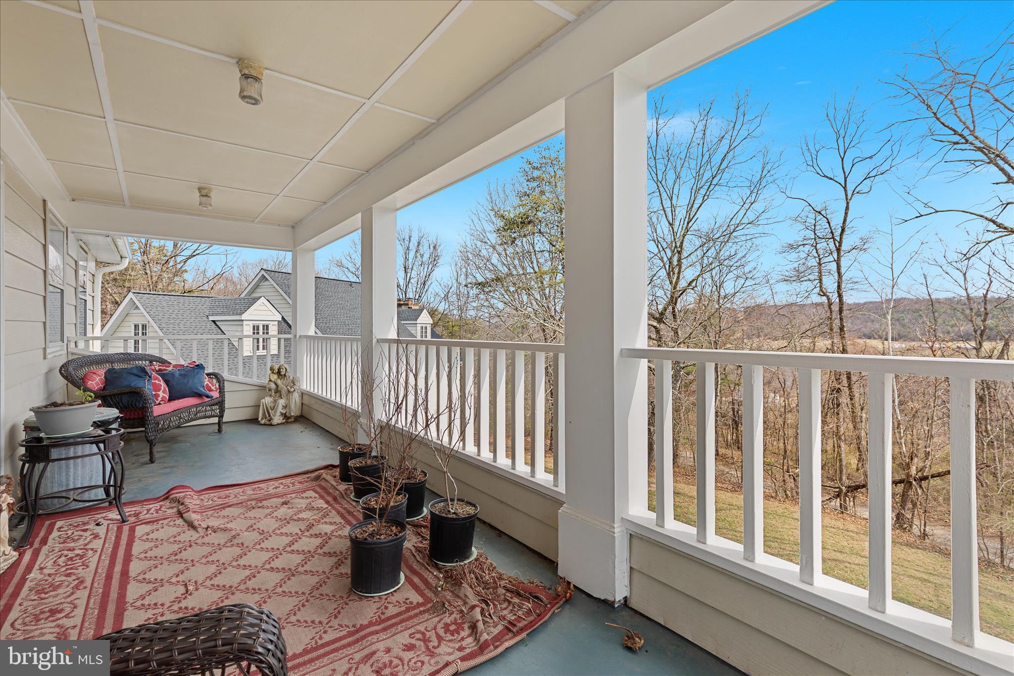 515 Old Fire Tower Road Capon Bridge, WV 26711 - Photo 59 of 117 Second Floor Porch Amazing Views!