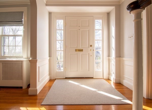 22 Allen Road Winchester, MA 01890 - Photo 9 of 38 a view of front door with wooden floor