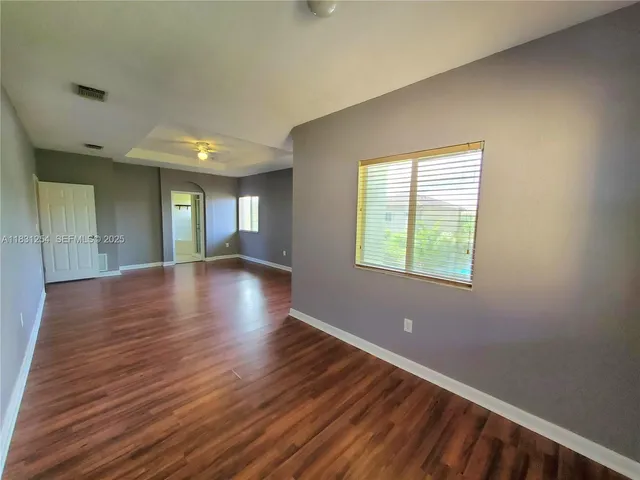 a view of livingroom with hardwood