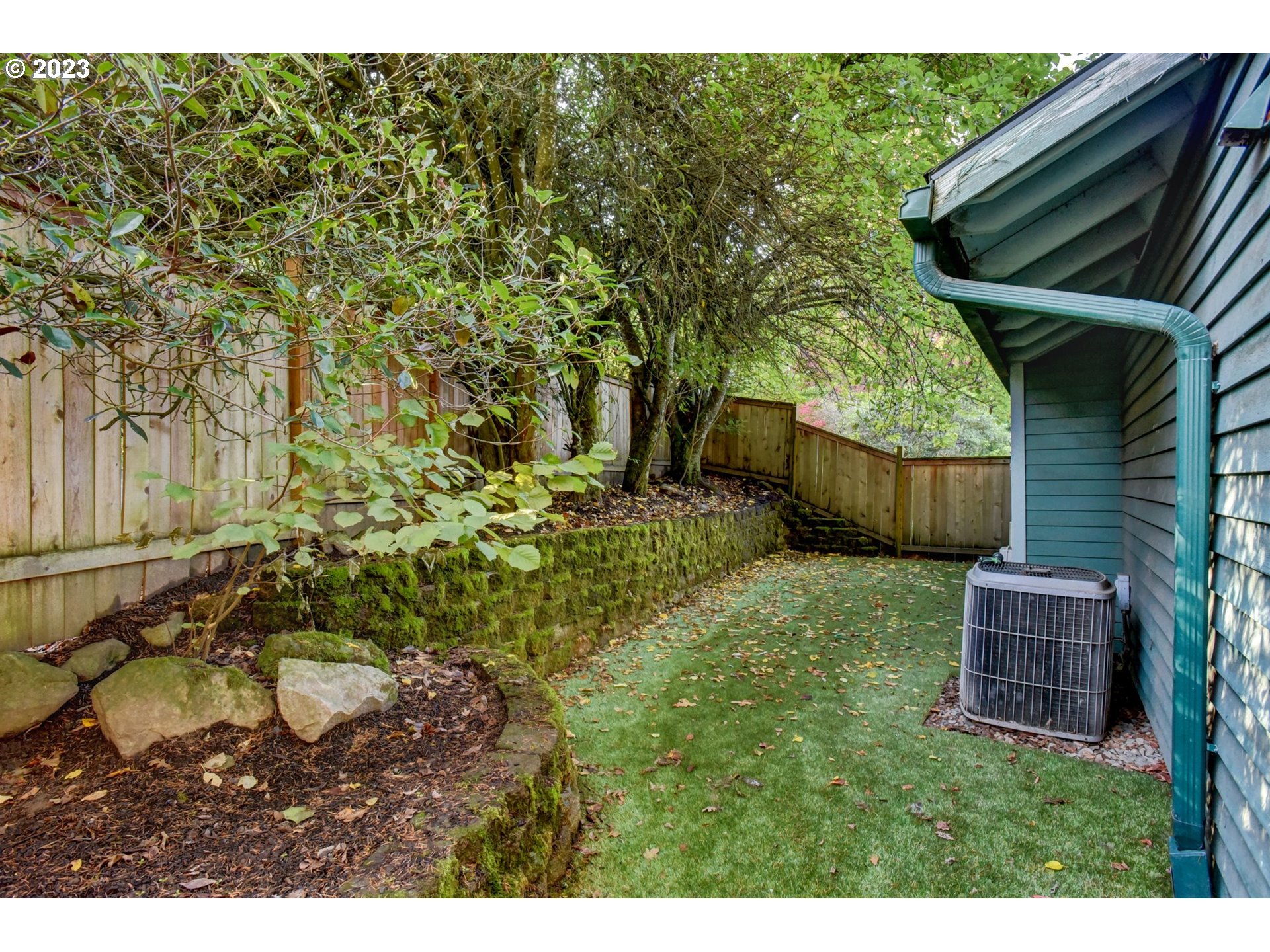 6160 Southwest Heights Lane Beaverton, OR 97007 - Photo 38 of 40 a view of backyard with outdoor seating and green space