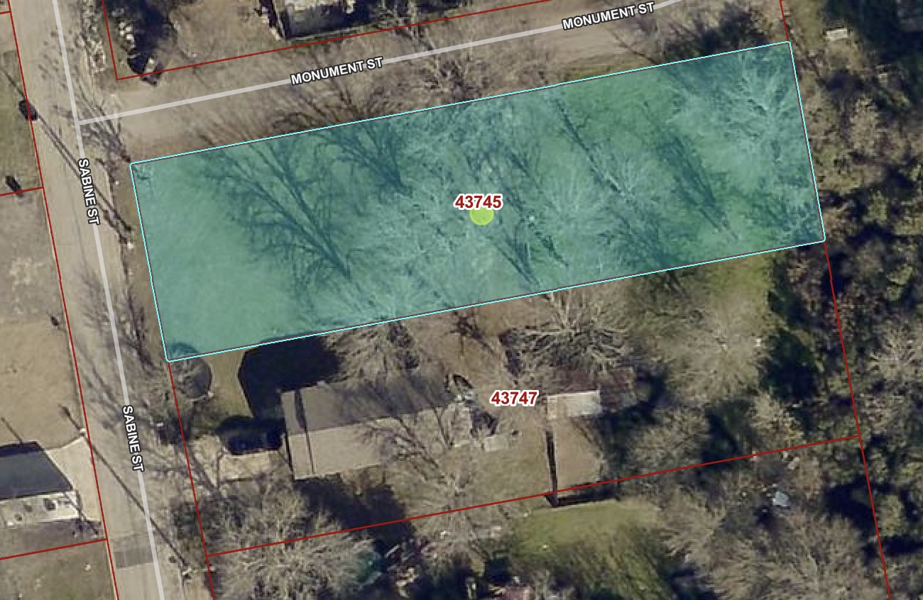 600 Sabine Street Lockhart, TX 78644 - Photo 5 of 19 an aerial view of a yard