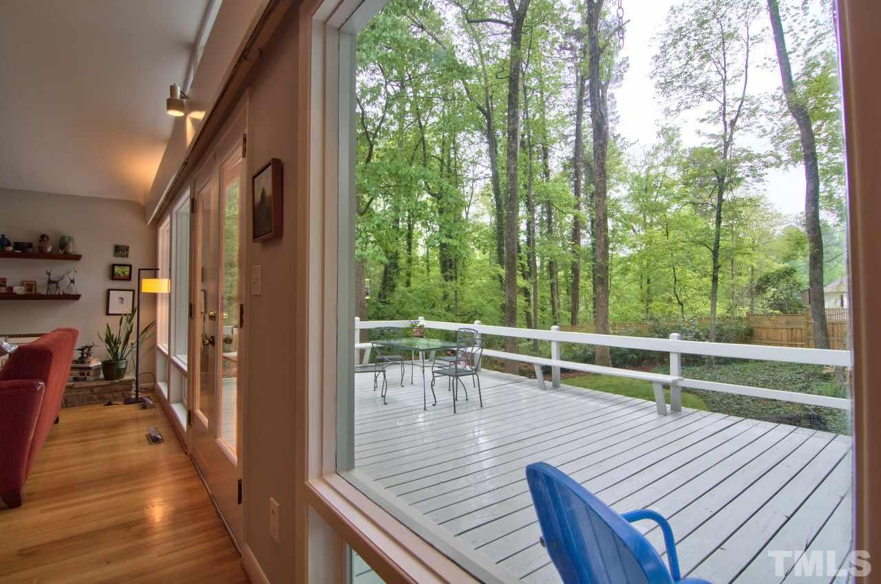 3105 Buckingham Road Durham, NC 27707 - Photo 14 of 25 a view of balcony deck and patio
