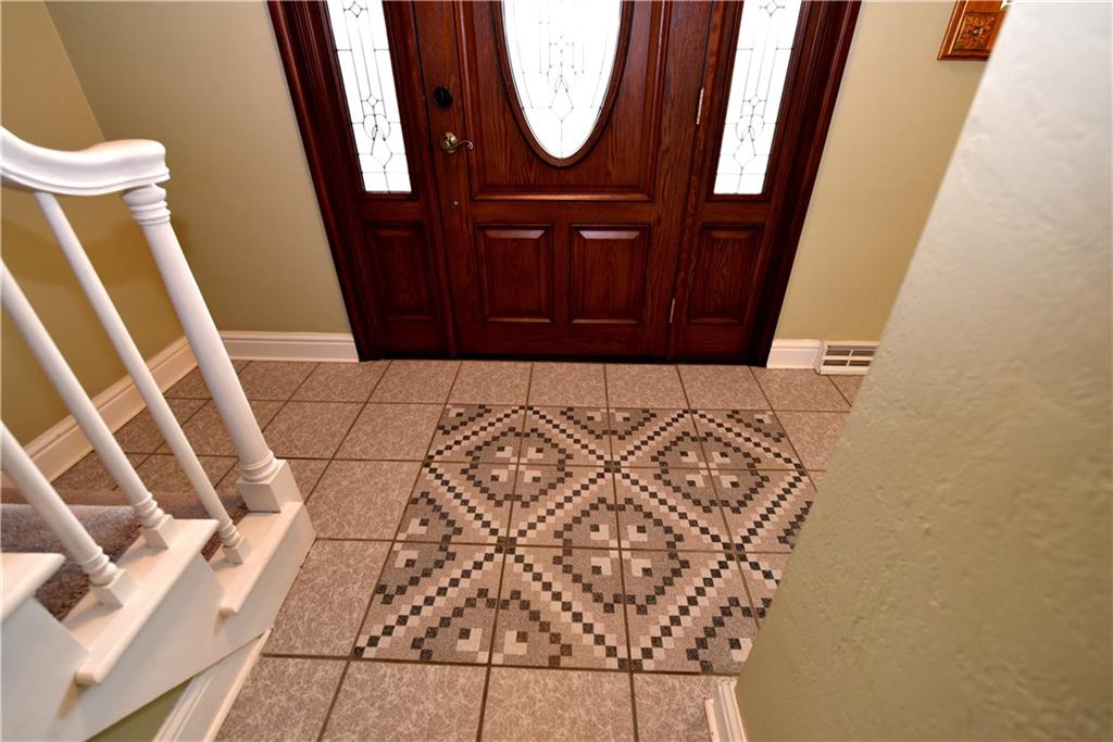 428 Burnside Road Canonsburg, PA 15317 - Photo 15 of 25 Front Entry with New Door and Custom Tile! Has Been Freshly Painted