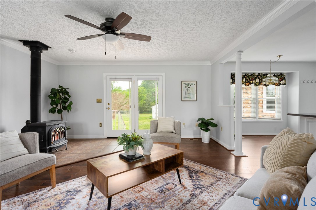 16379 Arch Hill Road Hanover, VA 23069 - Photo 5 of 26 a living room with furniture and wooden floor