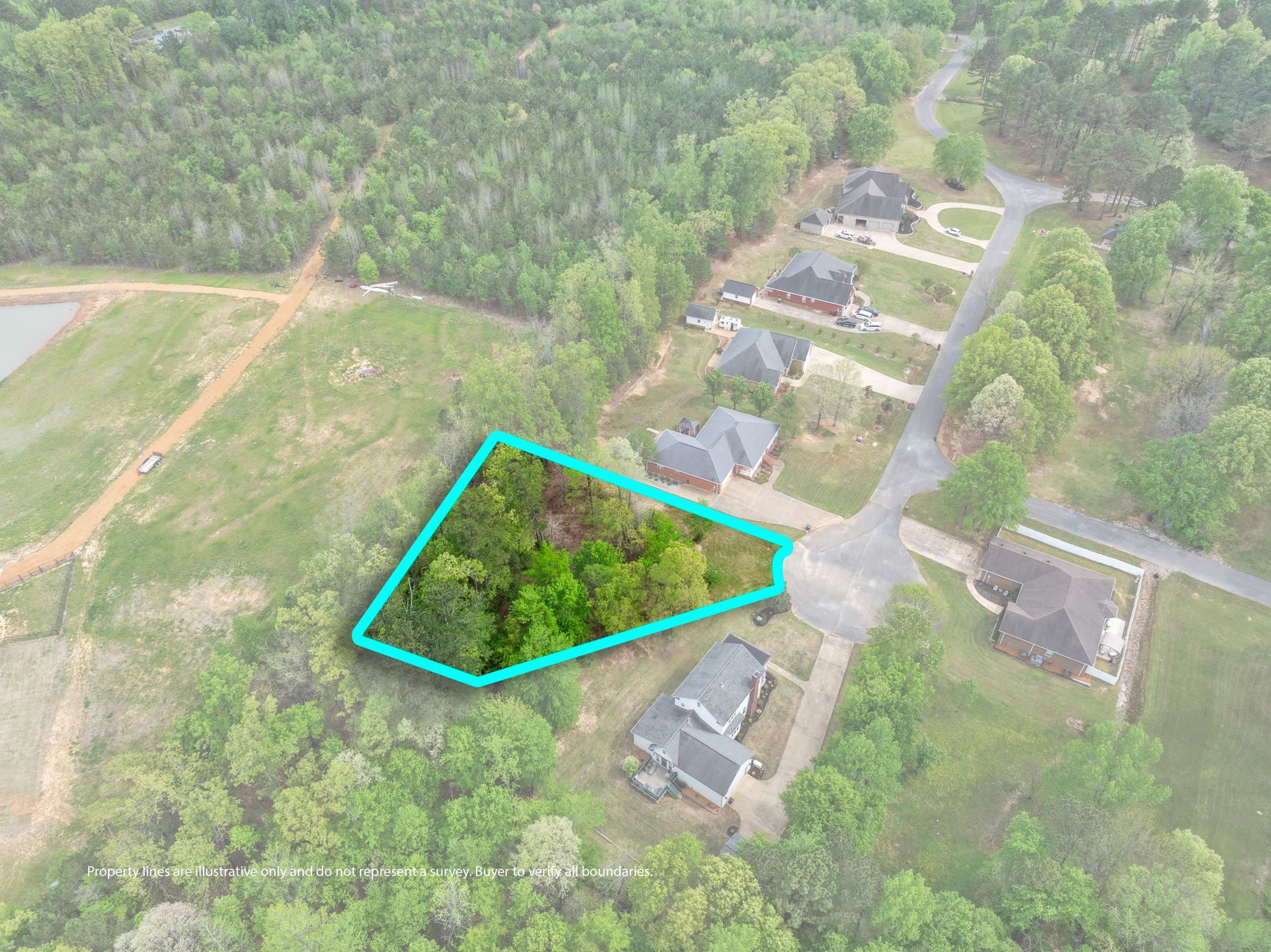 Tbd Lot 37 Tbd Lane Corinth, MS 38834 - Photo 7 of 13 a view of a yard