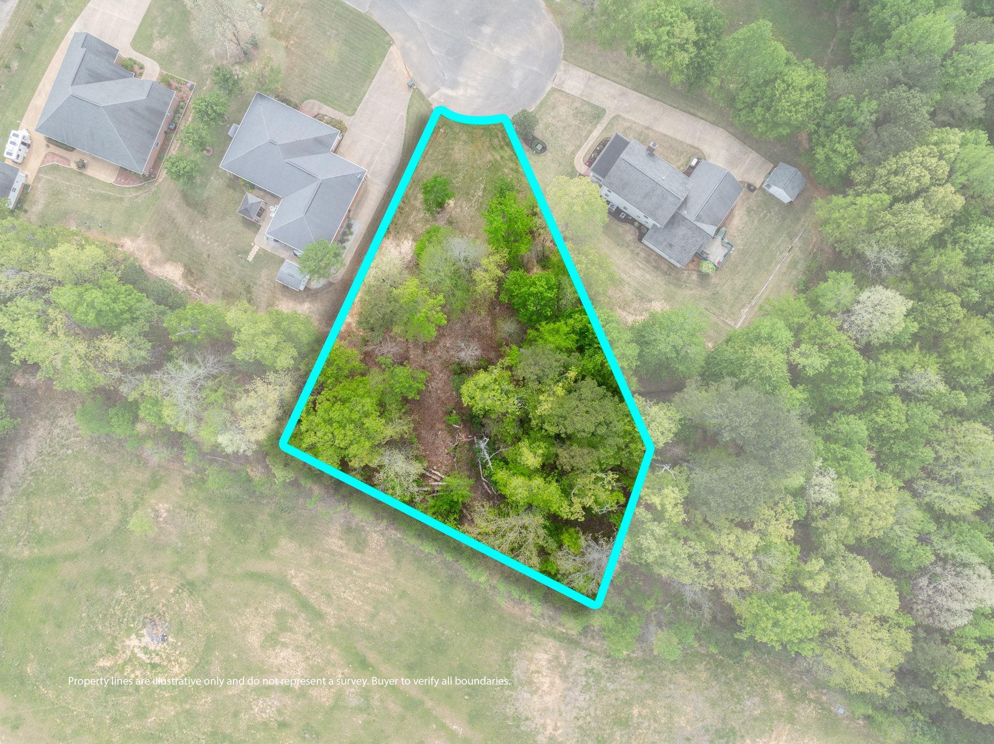 Tbd Lot 37 Tbd Lane Corinth, MS 38834 - Photo 9 of 13 a view of a backyard