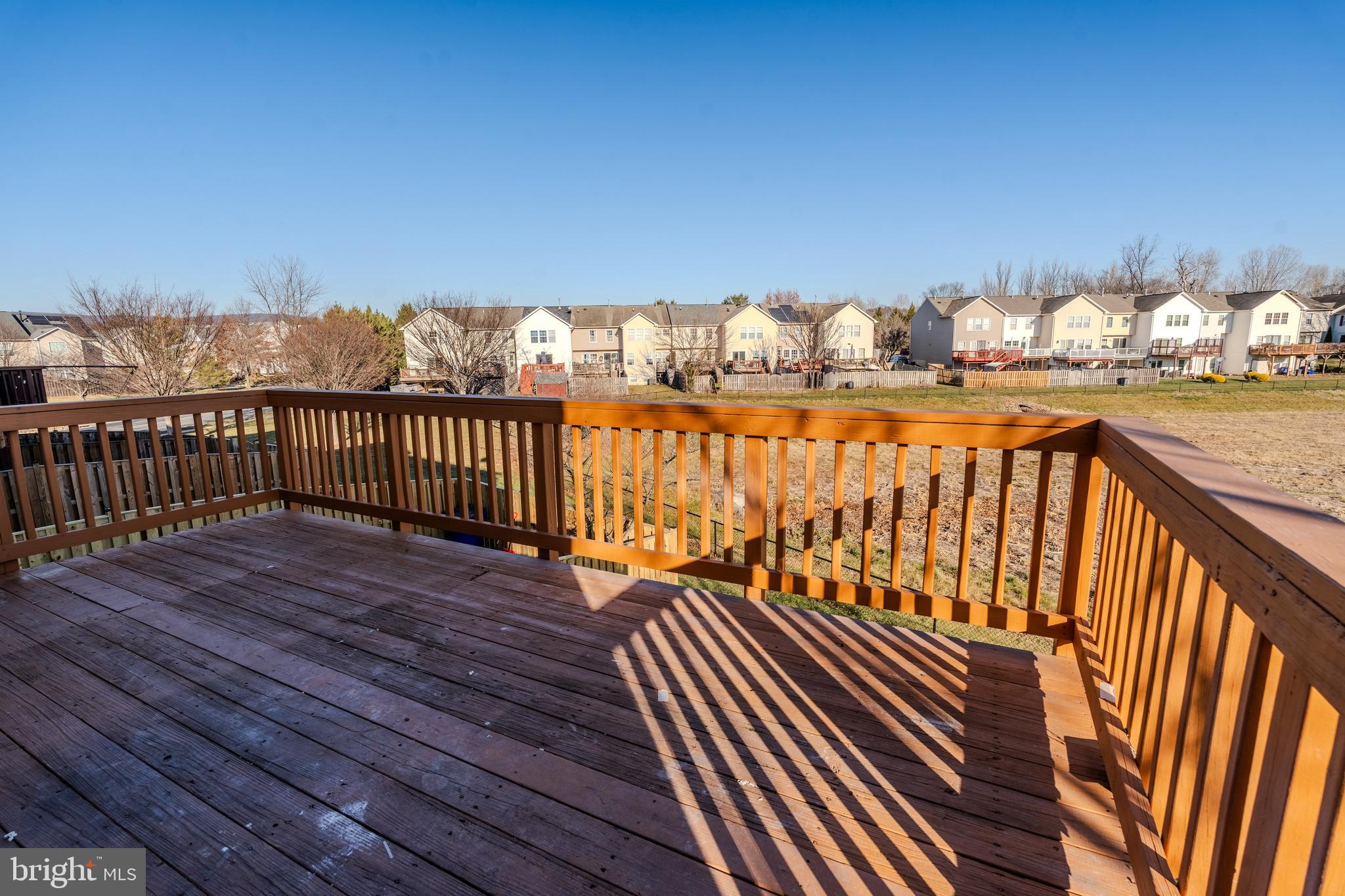 2011 Weitzel Court Frederick, MD 21702 - Photo 26 of 49 a view of a balcony with wooden floor