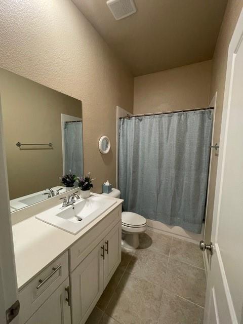 569 Spruce Trail Forney, TX 75126 - Photo 8 of 22 Full bathroom with vanity and light tile patterned flooring