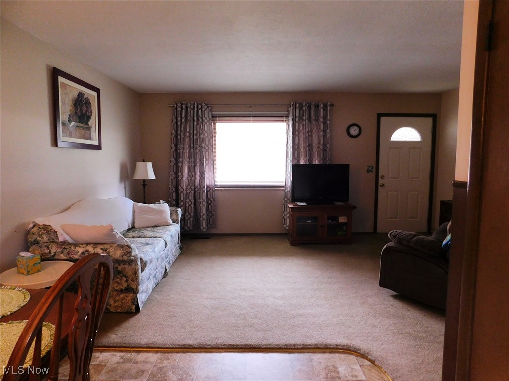 9255 Root Road North Ridgeville, OH 44039 - Photo 9 of 46 Living area with carpet