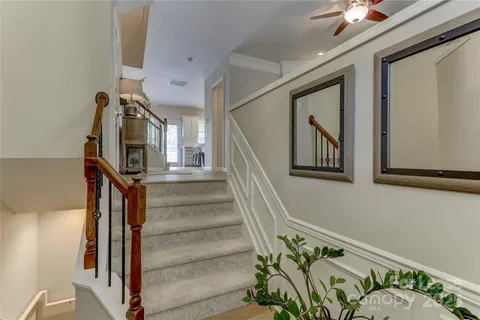 a view of entryway and hall
