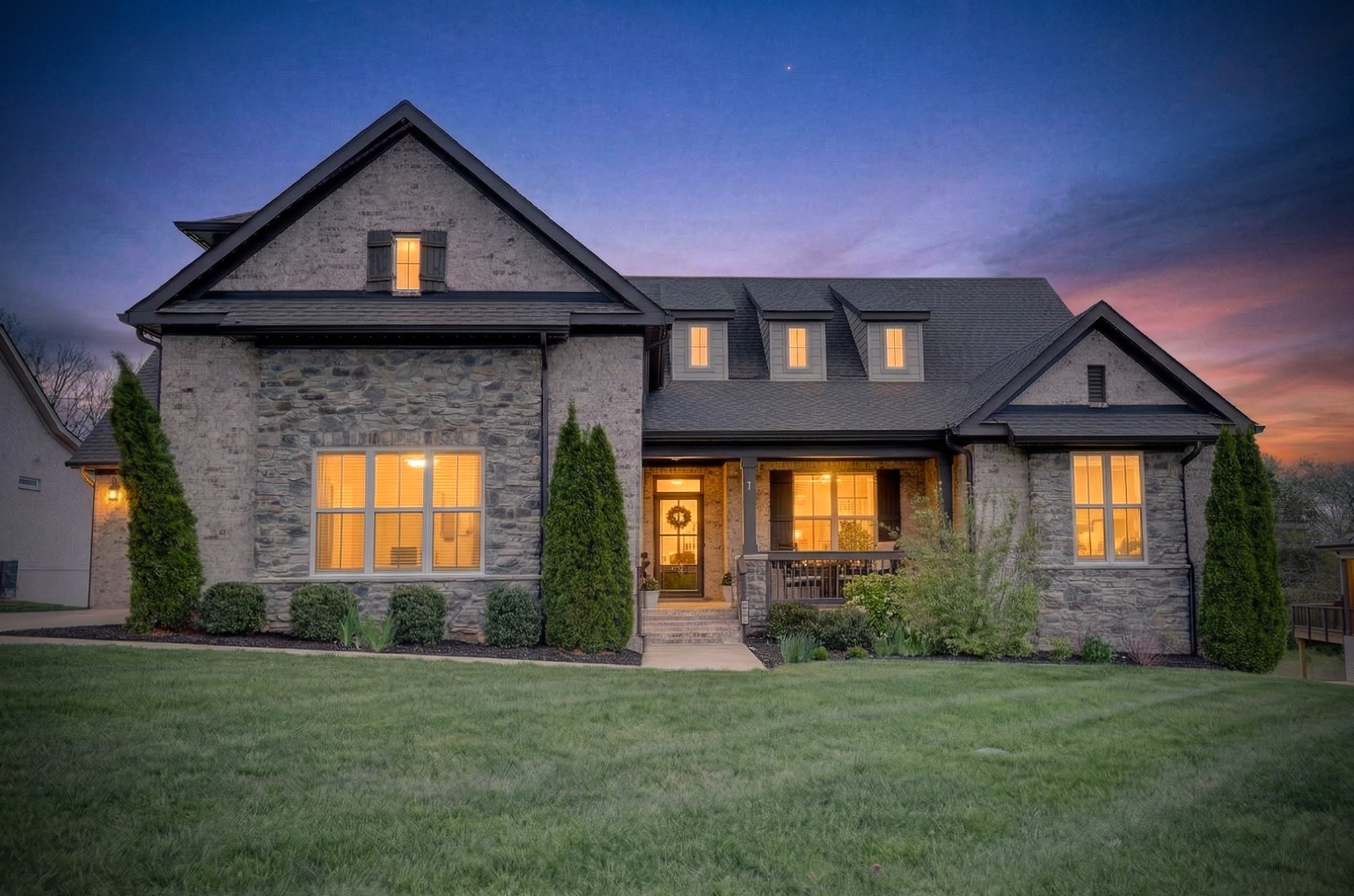 2007 Imagine Circle Spring Hill, TN 37174 - Photo 9 of 44 a front view of a house with a yard