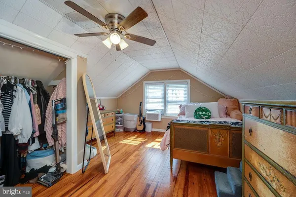 a view of livingroom with furniture and wooden floor