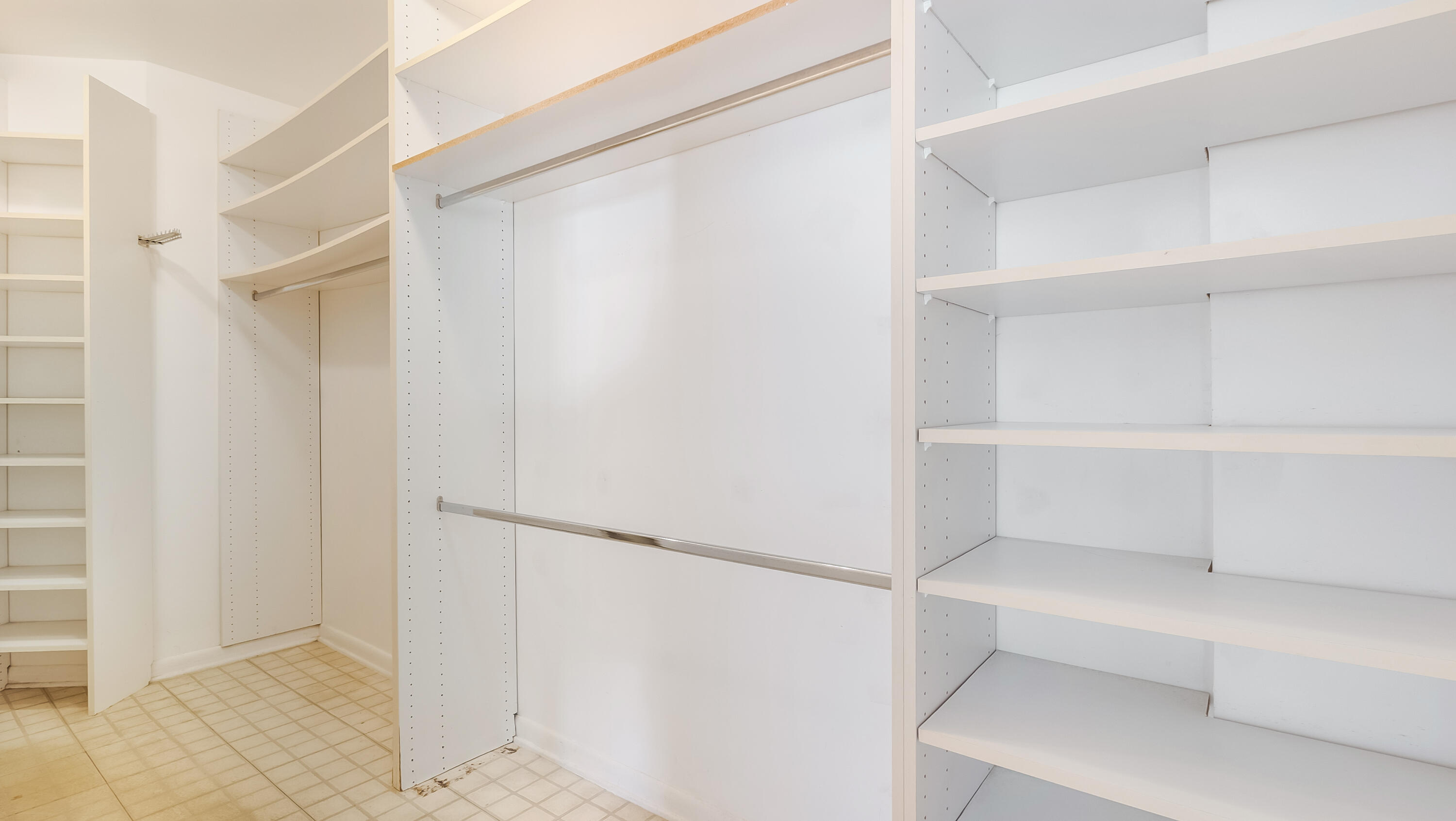 3475 South Ocean Boulevard, Unit 5140 Palm Beach, FL 33480 - Photo 45 of 55 a view of an empty walk in closet