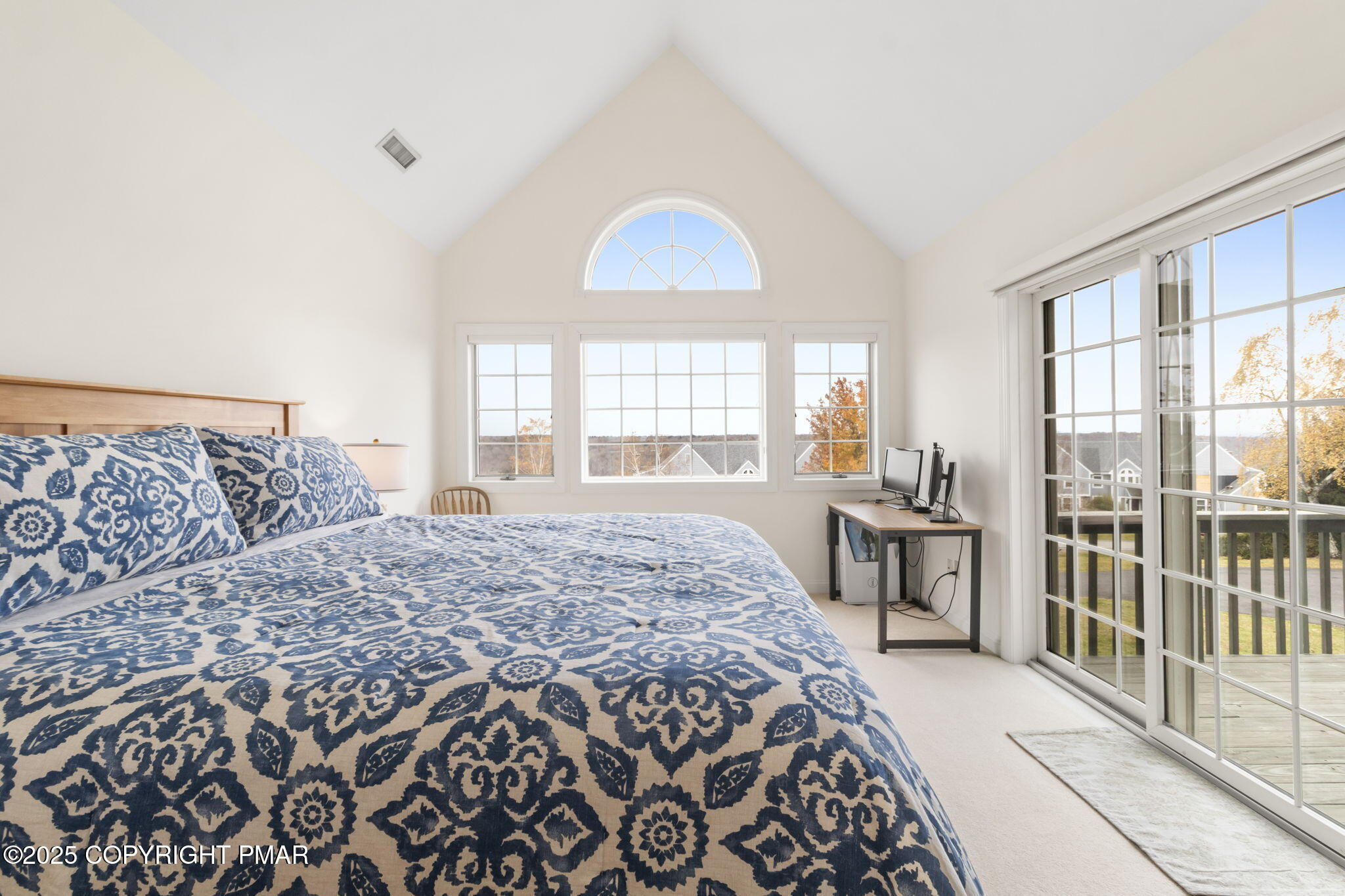 7317 Meadow Lane Canadensis, PA 18325 - Photo 20 of 25 a bedroom with a large bed and a window