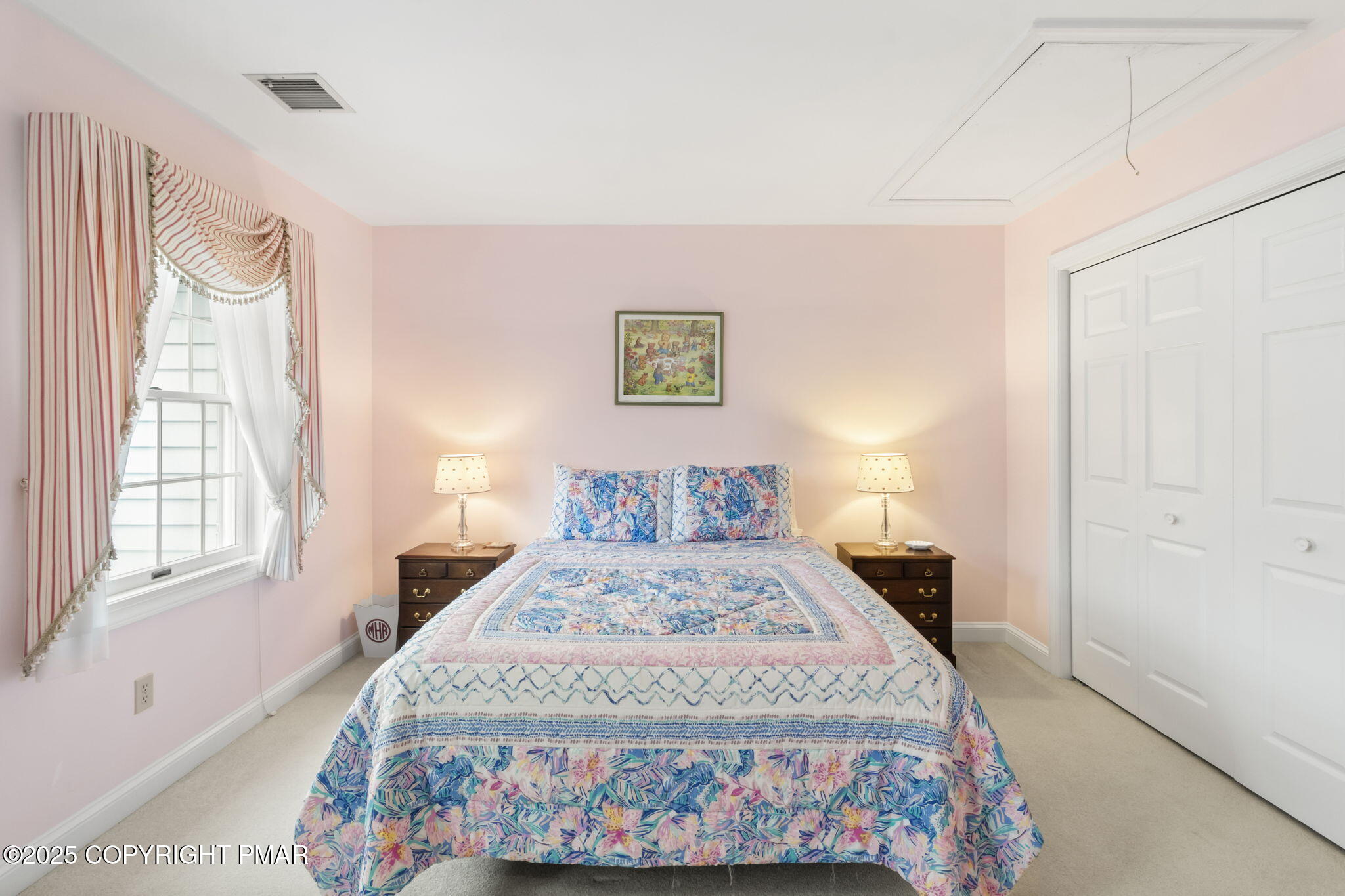 7317 Meadow Lane Canadensis, PA 18325 - Photo 24 of 25 a bed sitting in a bedroom next to a window