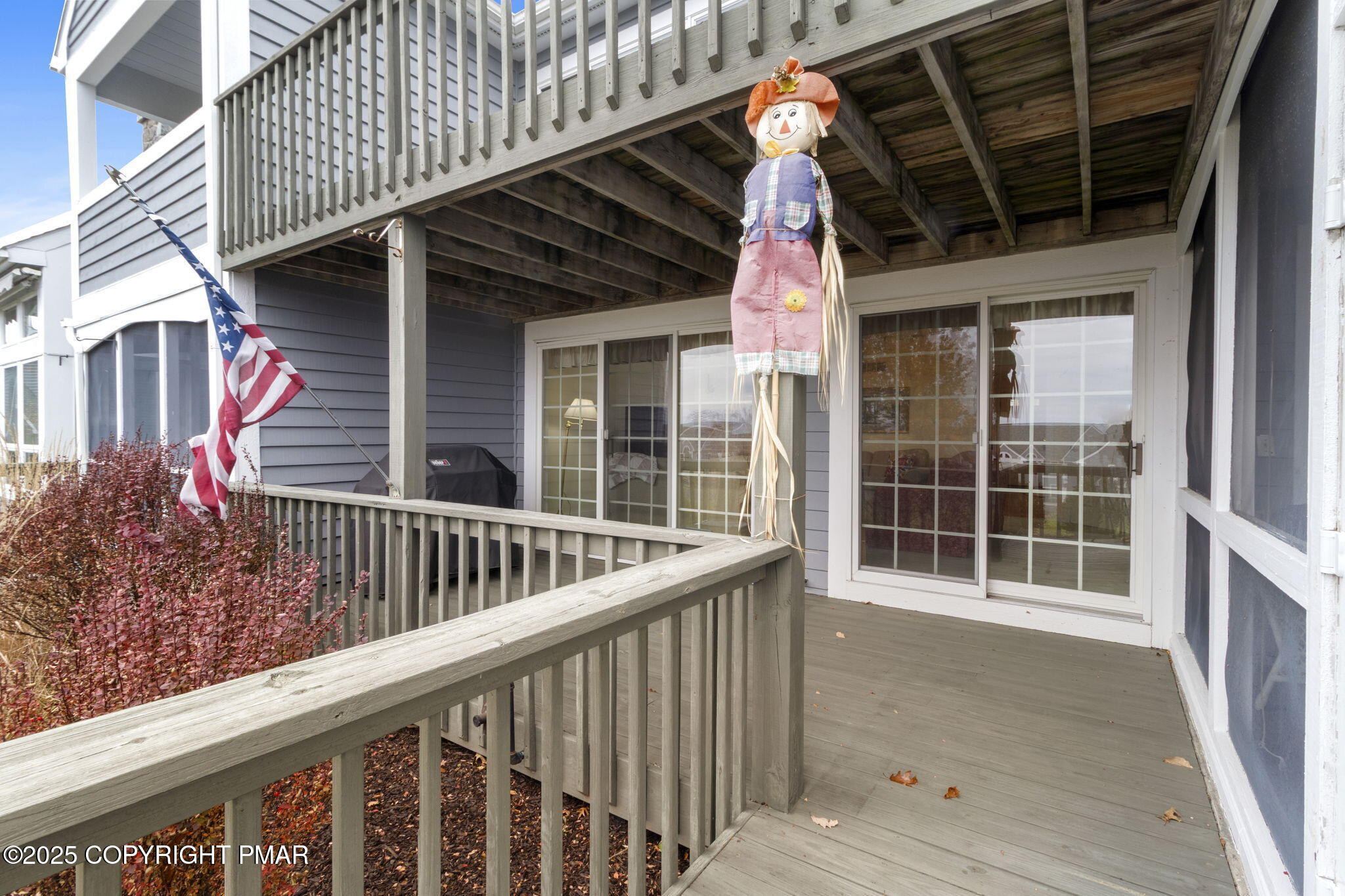 7317 Meadow Lane Canadensis, PA 18325 - Photo 25 of 25 a view of porch with wooden floor