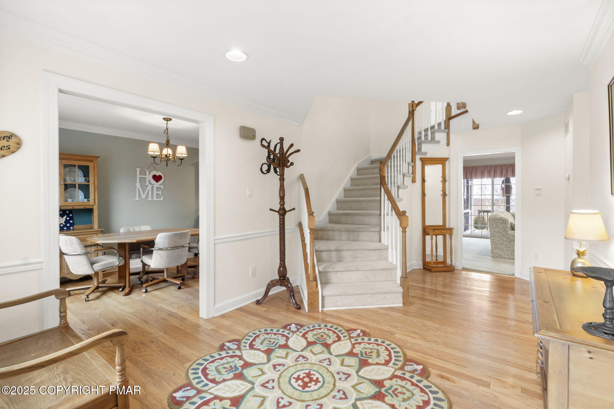 7317 Meadow Lane Canadensis, PA 18325 - Photo 6 of 25 a living room with furniture and wooden floor