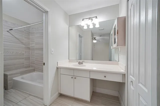 a aerial view of a house with a garden and plants