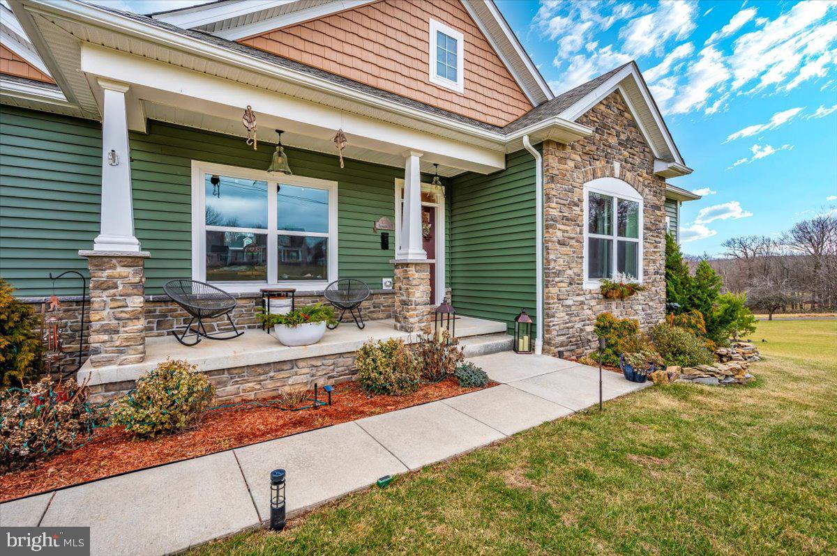 14231 Ridenour Road Smithsburg, MD 21783 - Photo 67 of 76 a front view of house with yard and seating space