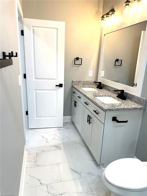 614 South Elm Street High Point, NC 27260 - Photo 25 of 36 double sink in both bathrooms