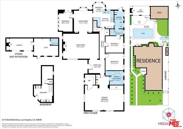 $2,375,000 | 6119 Del Valle Drive, Los Angeles, CA 90048