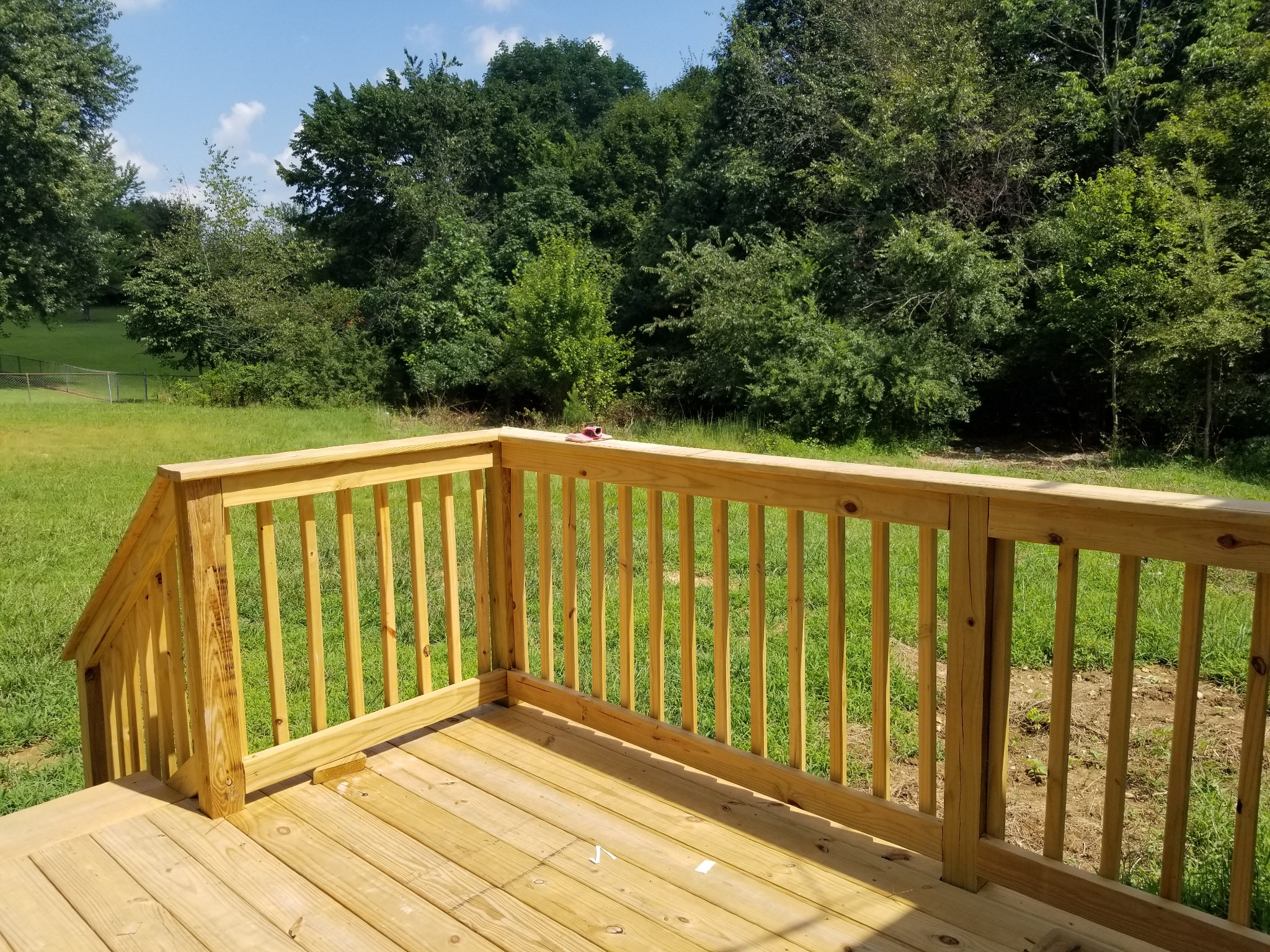 4440 Old Metal Road Palmyra, TN 37142 - Photo 9 of 21 a view of a wooden deck
