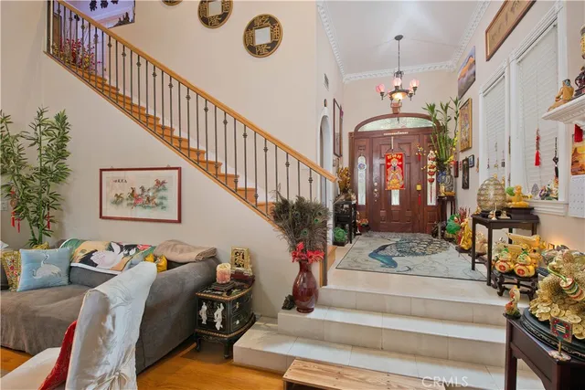 a view of entryway and hall