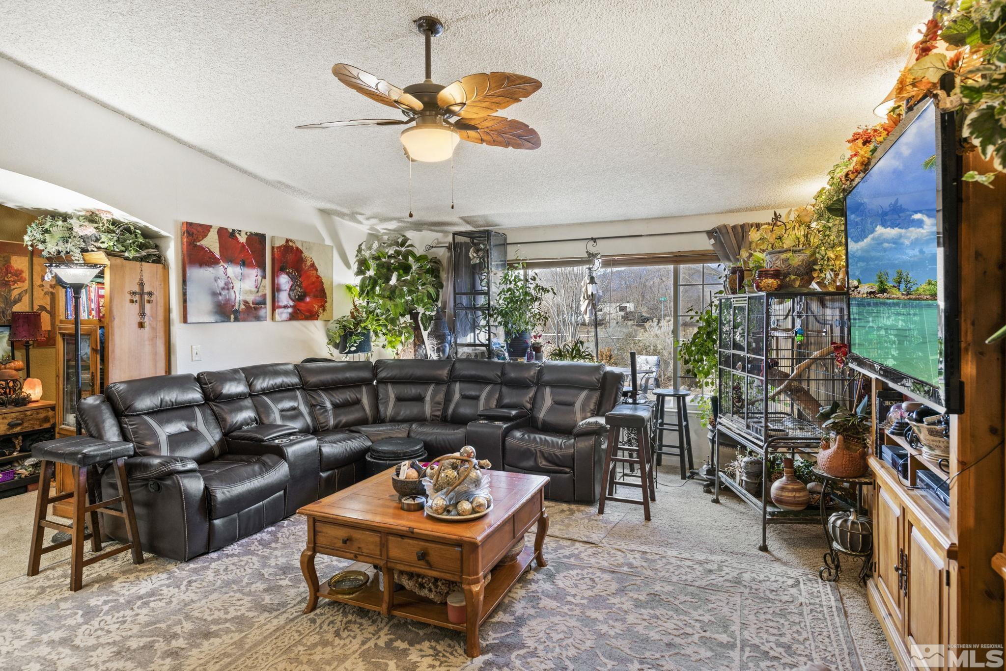 207 Ring Road Dayton, NV 89403 - Photo 13 of 40 a living room with furniture a rug and a window