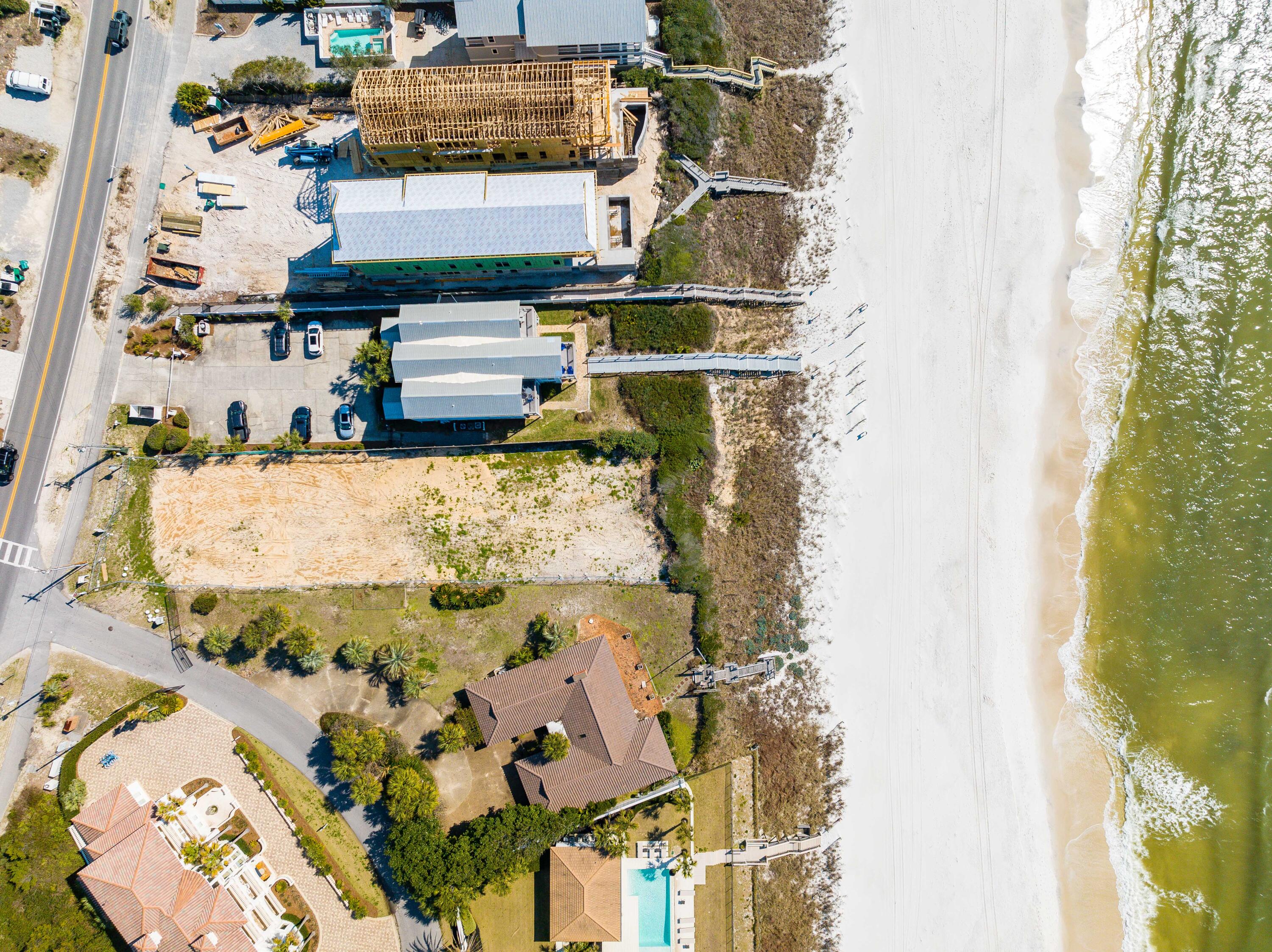 Lot B East Inlet Beach Inlet Beach, FL 32461 - Photo 12 of 25 an aerial view of a houses with swimming pool