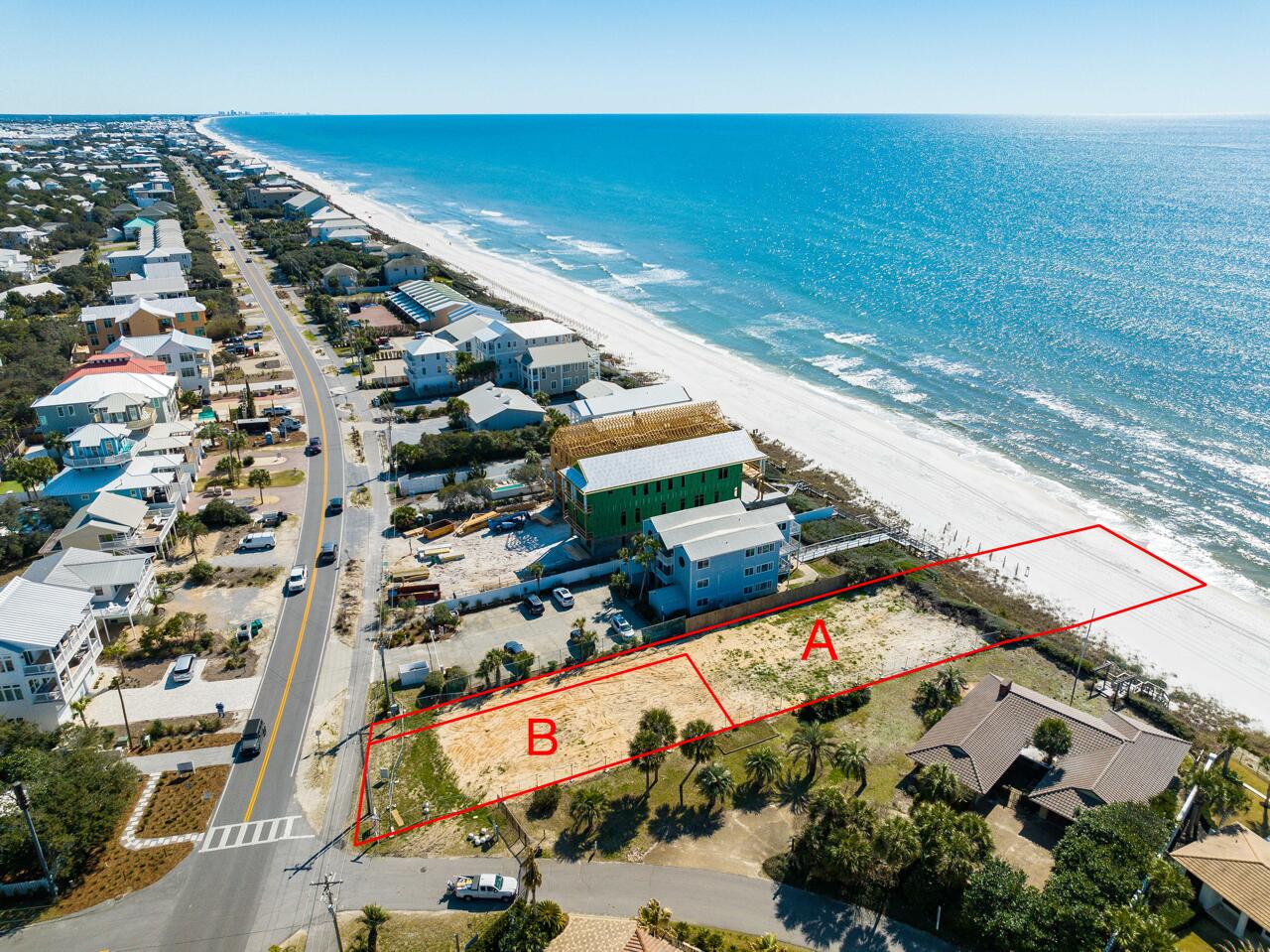 Lot B East Inlet Beach Inlet Beach, FL 32461 - Photo 7 of 25 an aerial view of residential houses with outdoor space