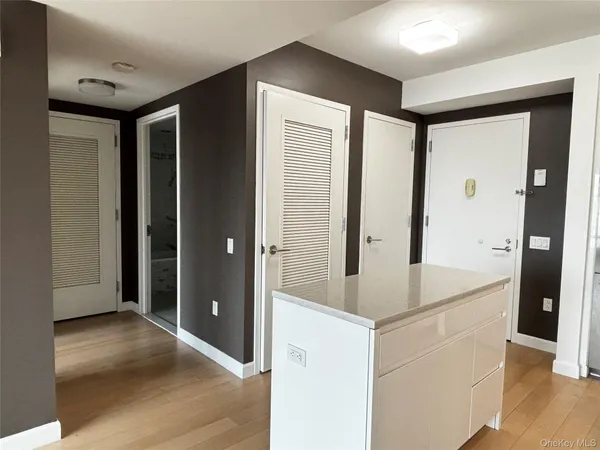 a very nice looking room with wooden floor