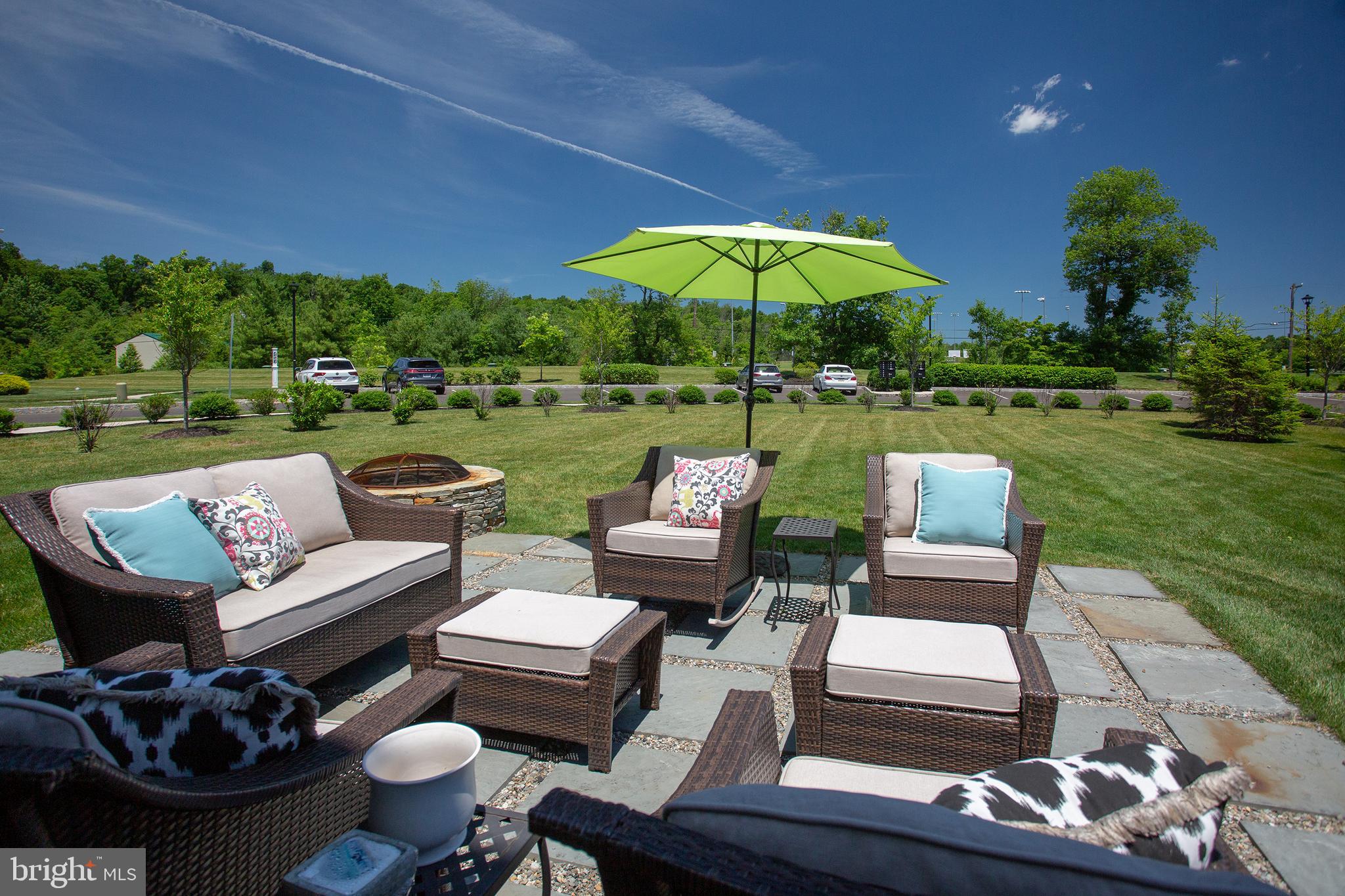 3998 Cephas Child Road Doylestown, PA 18902 - Photo 26 of 28 Sideyard Patio with Firepit view #1