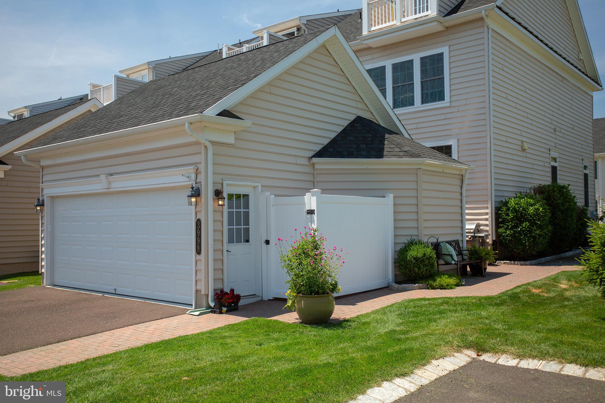 3998 Cephas Child Road Doylestown, PA 18902 - Photo 28 of 28 Garage showing garage extension and trash correl