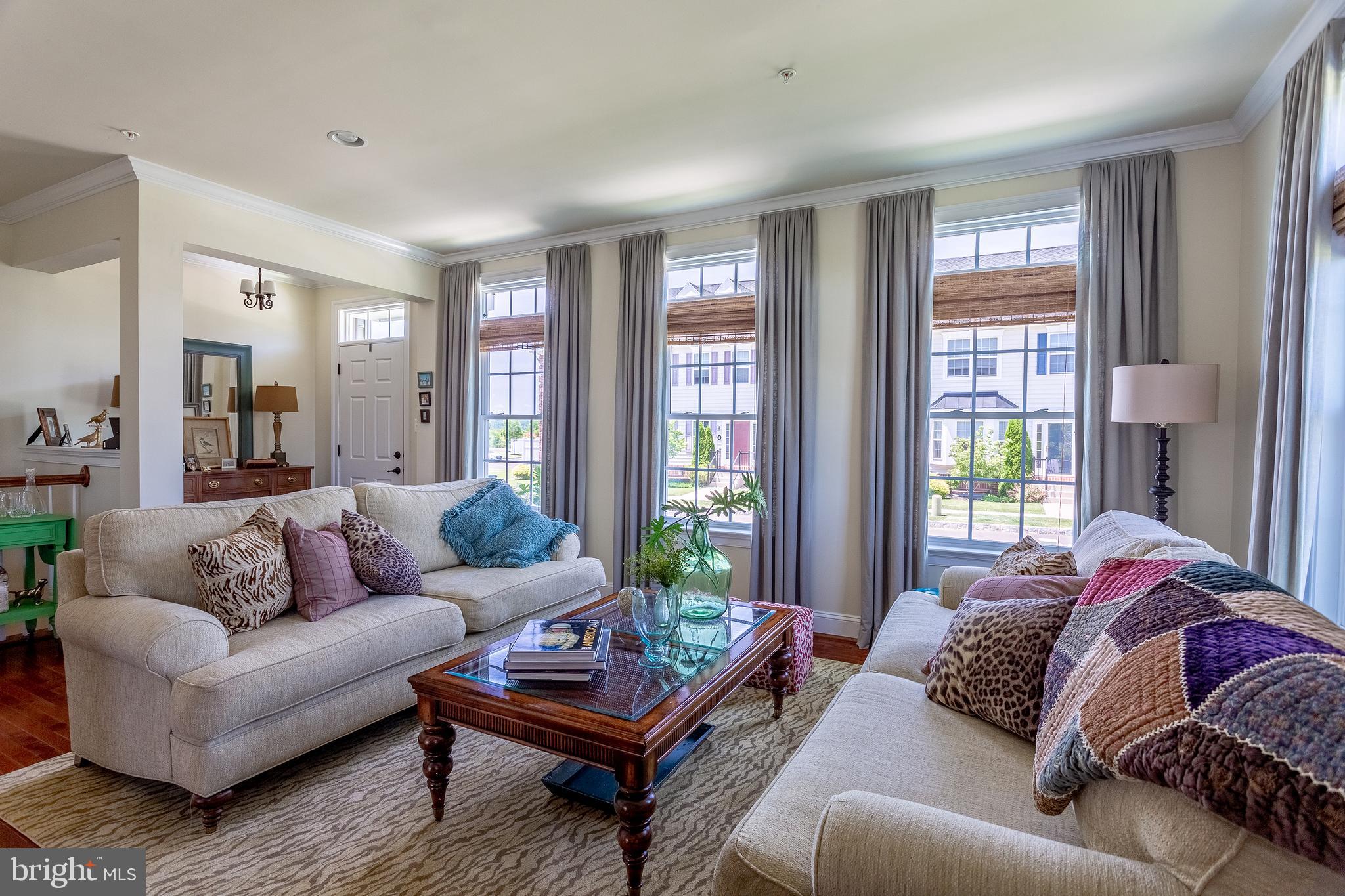 3998 Cephas Child Road Doylestown, PA 18902 - Photo 4 of 28 Living room with four windows