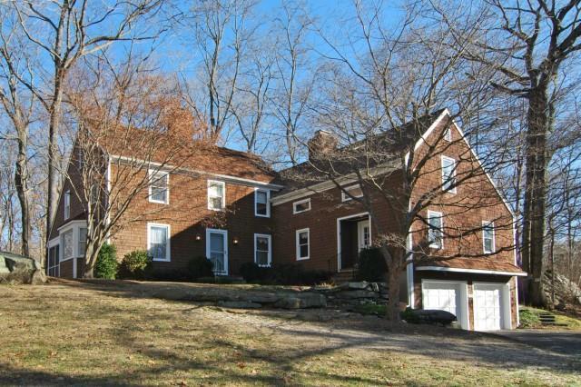537 Westover Road Stamford, CT 06902 - Photo 1 of 1 1979 Saltbox reproduction sits atop Indian Rock, peaceful, private and quiet.....
