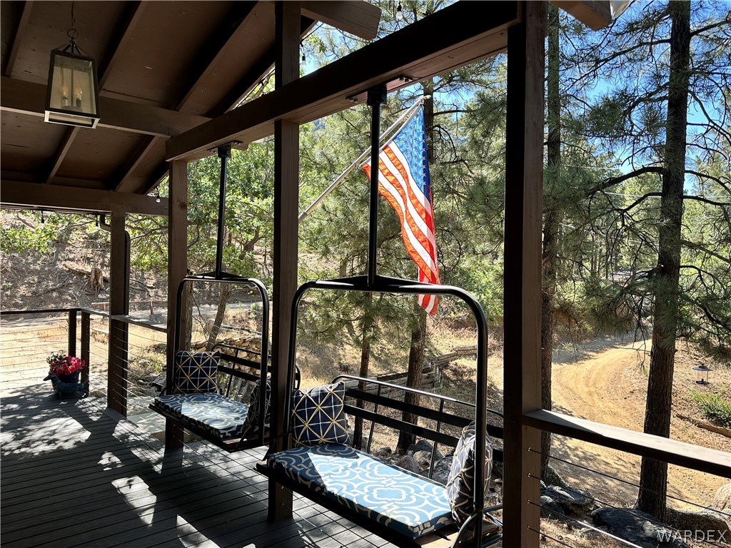 6615 Flag Mine Road Kingman, AZ 86401 - Photo 60 of 72 a view of outdoor from deck