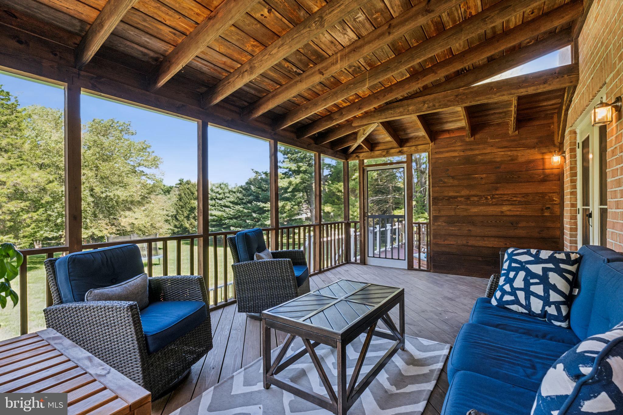 1021 Hawlings Road Brookeville, MD 20833 - Photo 28 of 62 Screened in porch off of kitchen