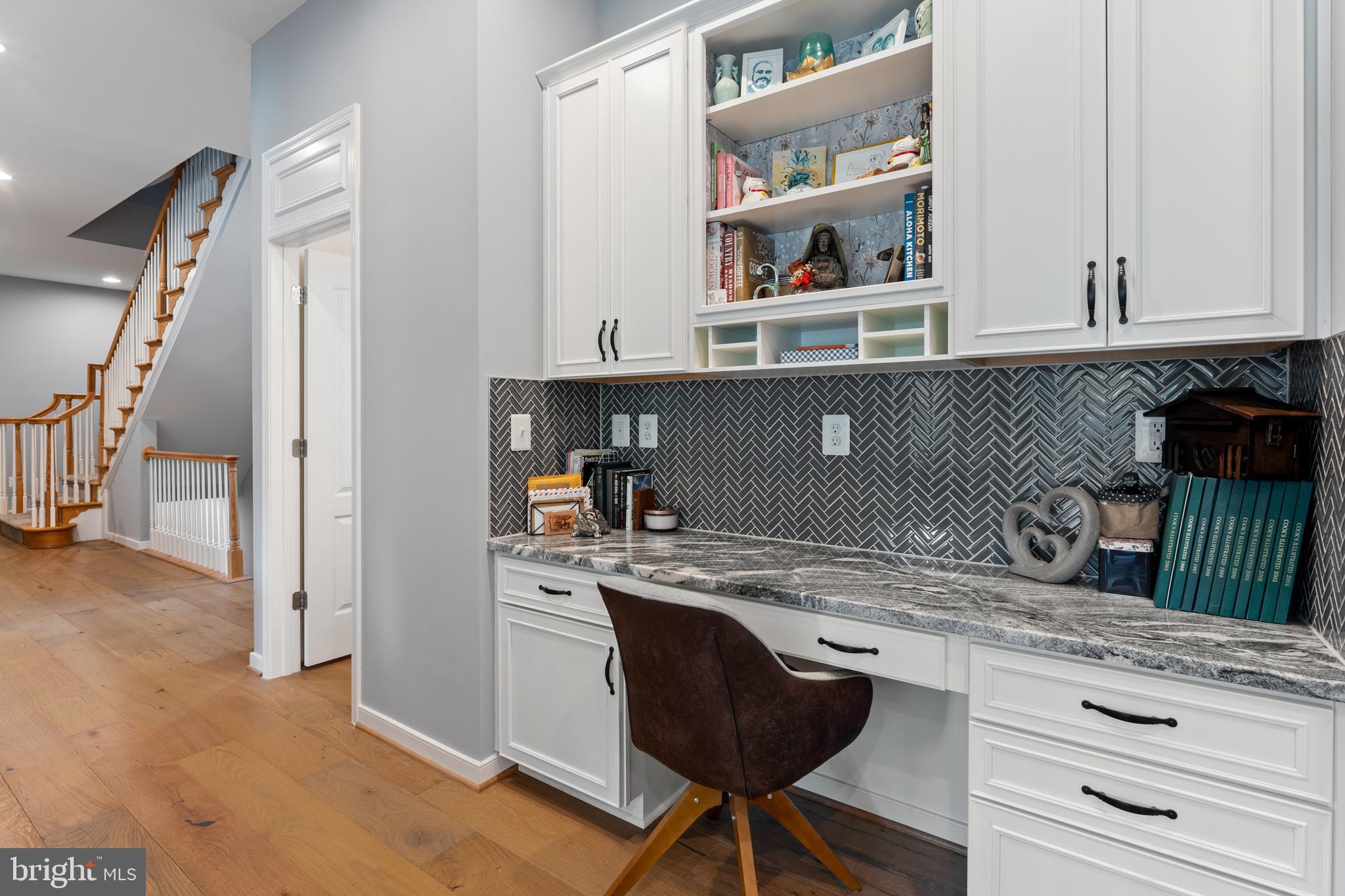 80 Shackelford Well Road Fredericksburg, VA 22406 - Photo 33 of 108 a kitchen with stainless steel appliances granite countertop a sink a stove and a wooden cabinets