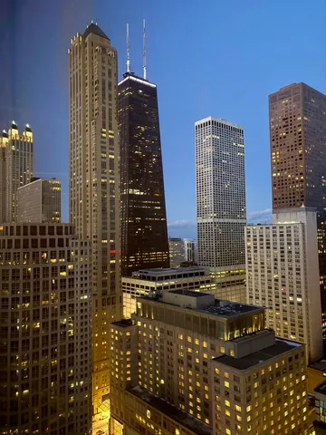 a front view of a building