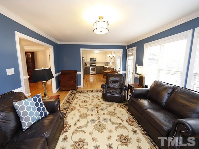 9112 Cub Trail Raleigh, NC 27615 - Photo 4 of 13 a living room with furniture and a large window