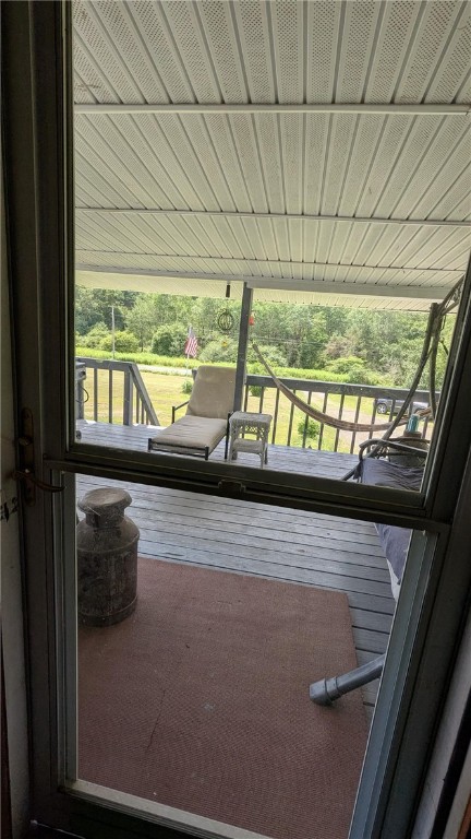 1408 East Brook Road Hamden, NY 13856 - Photo 31 of 32 Front porch with spectacular views
