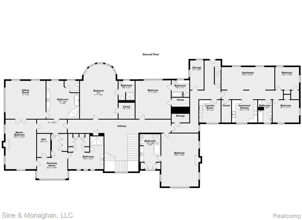 315 Washington Road Grosse Pointe, MI 48230 - Photo 94 of 99 315 Washington, Main, Grosse Pointe - Floor 2.jpg