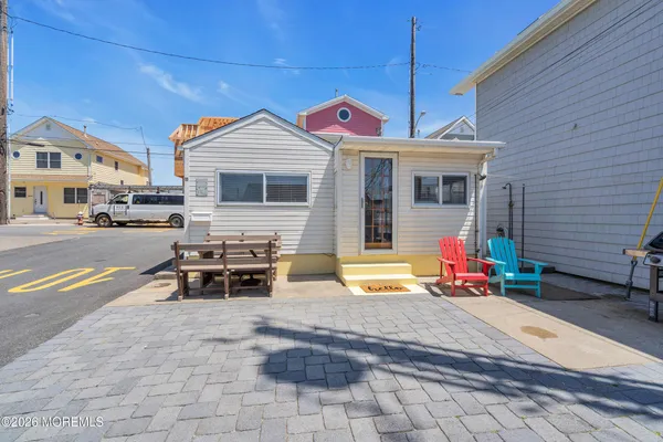 a view of a house with a patio