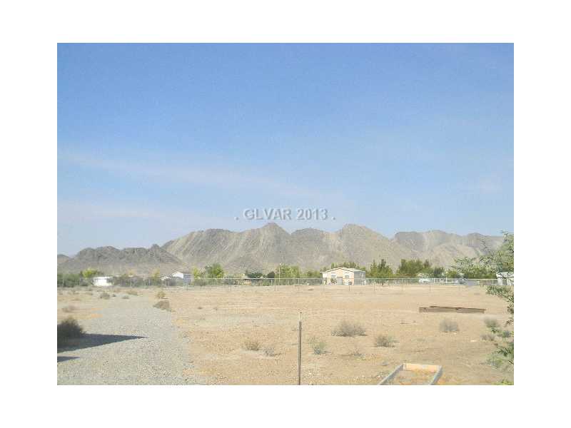 2280 North Leighton Road Pahrump, NV 89060 - Photo 23 of 24 View. BACKYARD VIEW TO MOUNTAINS