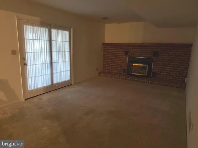 a closeup of a fireplace