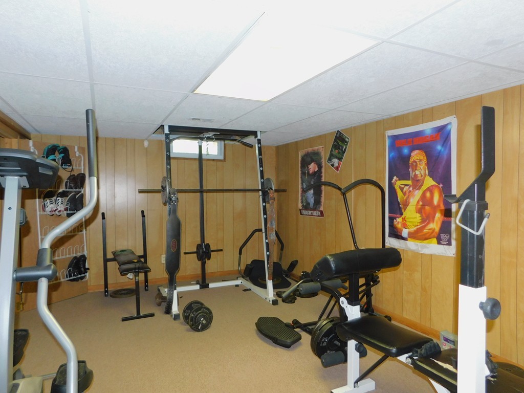 96 Laurence Street Springfield, MA 01104 - Photo 14 of 21 a view of a room with gym equipment